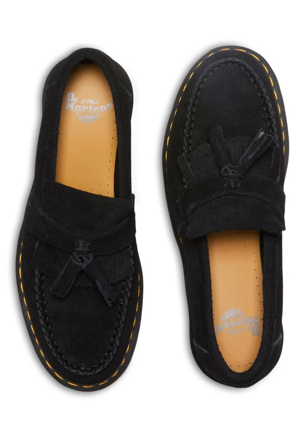 Adrian Black E H Suede Mb - Black