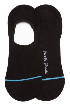 Black "No-Show" Bamboo Socks