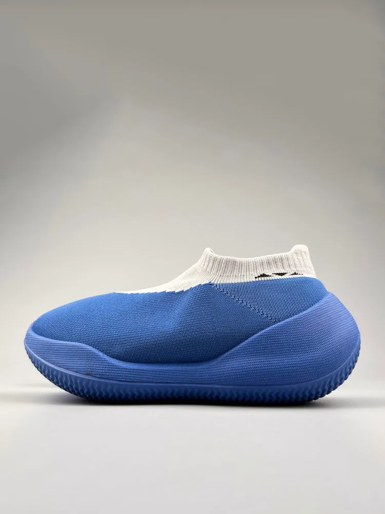 Contrast Color Sock Breathable Thick Sole Casual Shoes