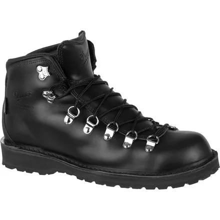 Danner Men's Mountain Pass GTX Wide Boots, Black Glace