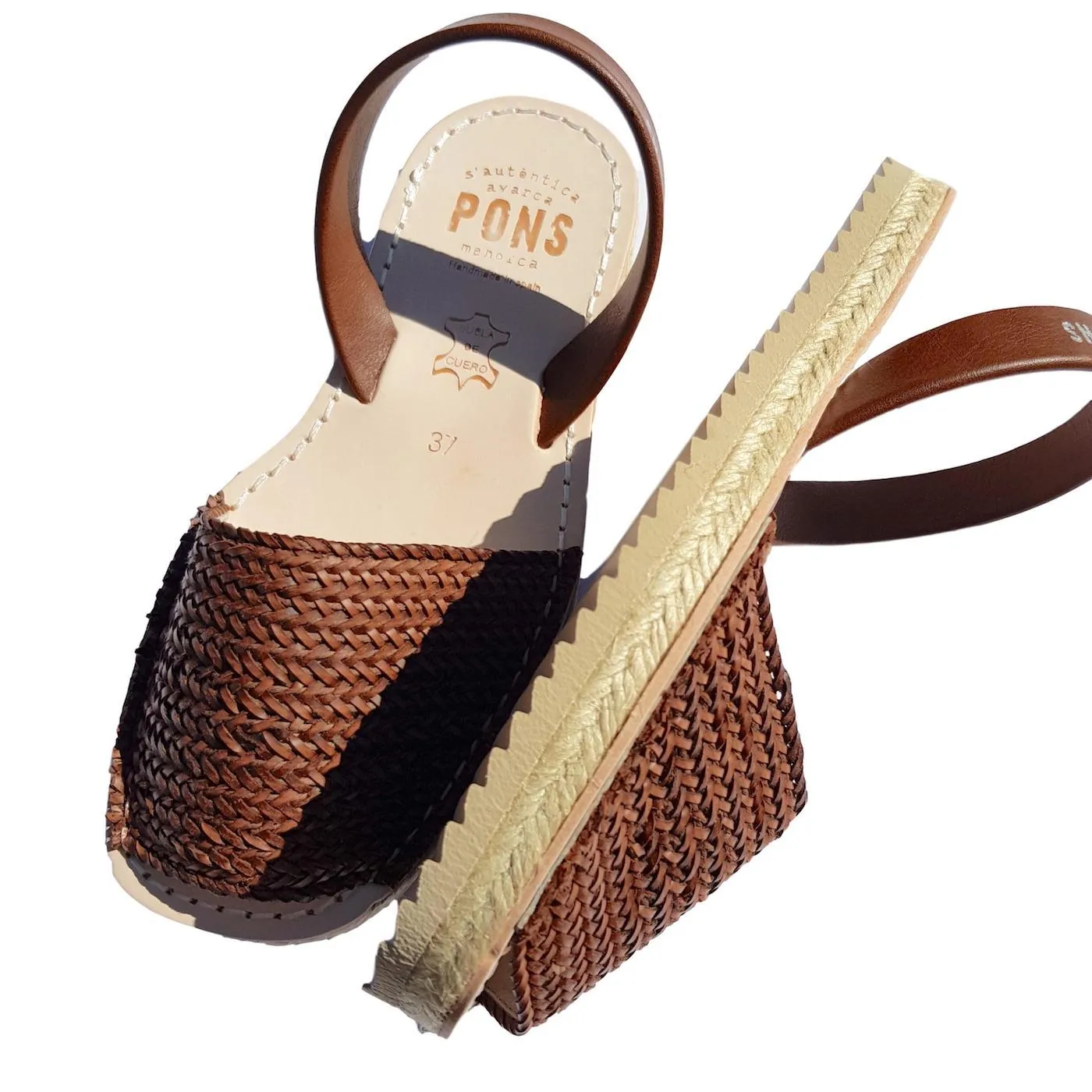 Espadrille - Braided TAN