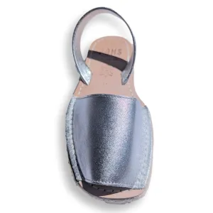 Espadrille - Metallic SILVER