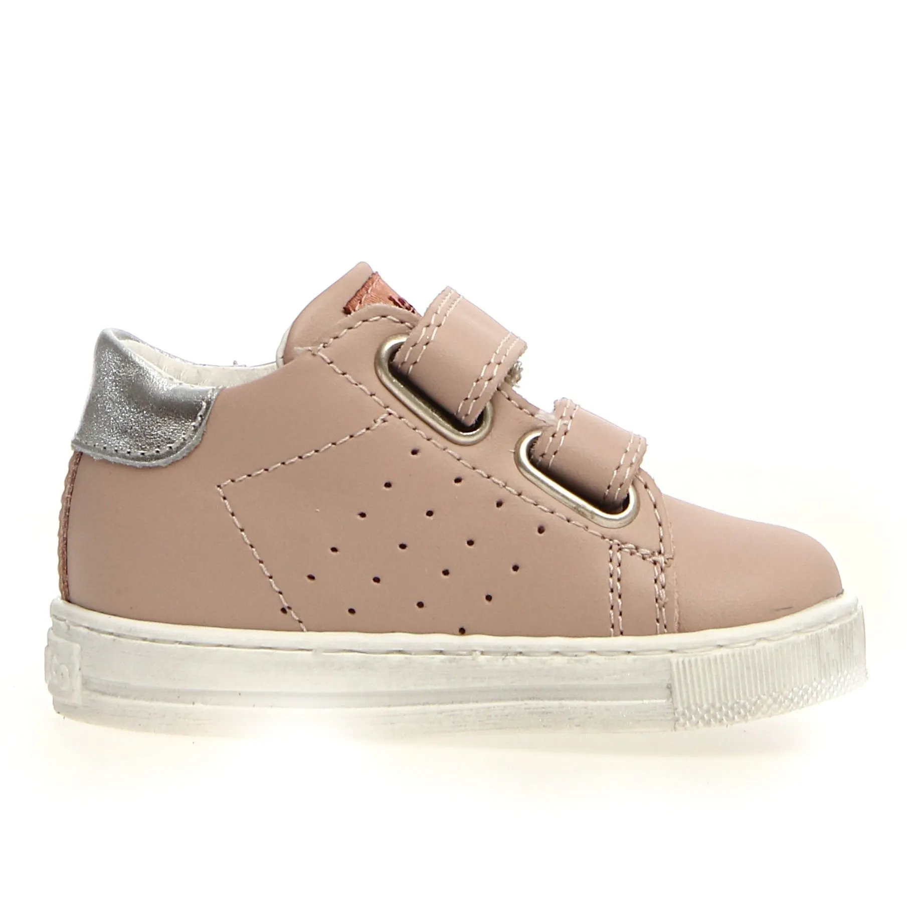 Falcotto Girl's Salazar Sneakers - Cipria/Silver