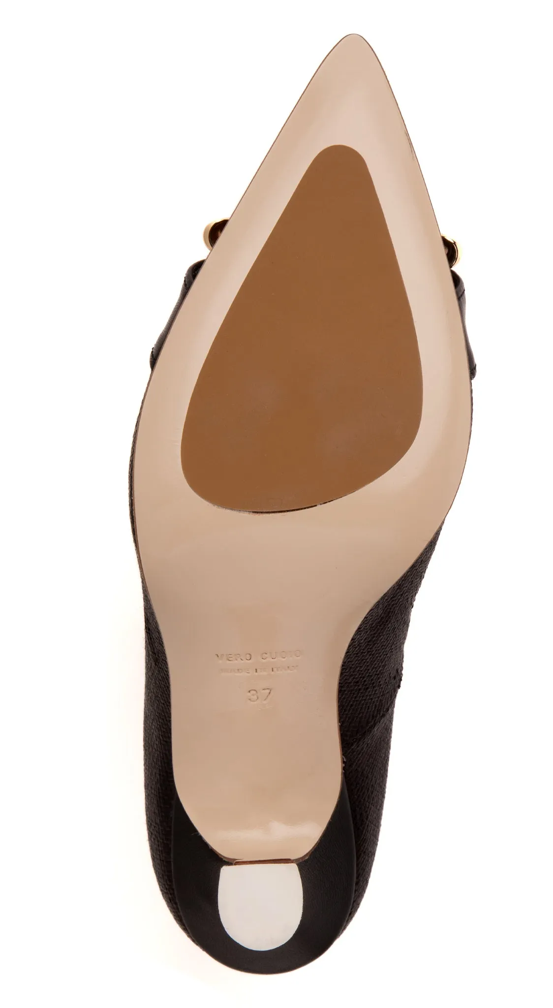 Fiorenza Beige Leather Pump