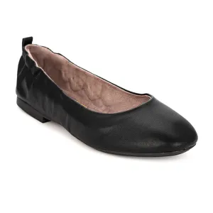 JESSIE Ballet Flat Shoes - Black