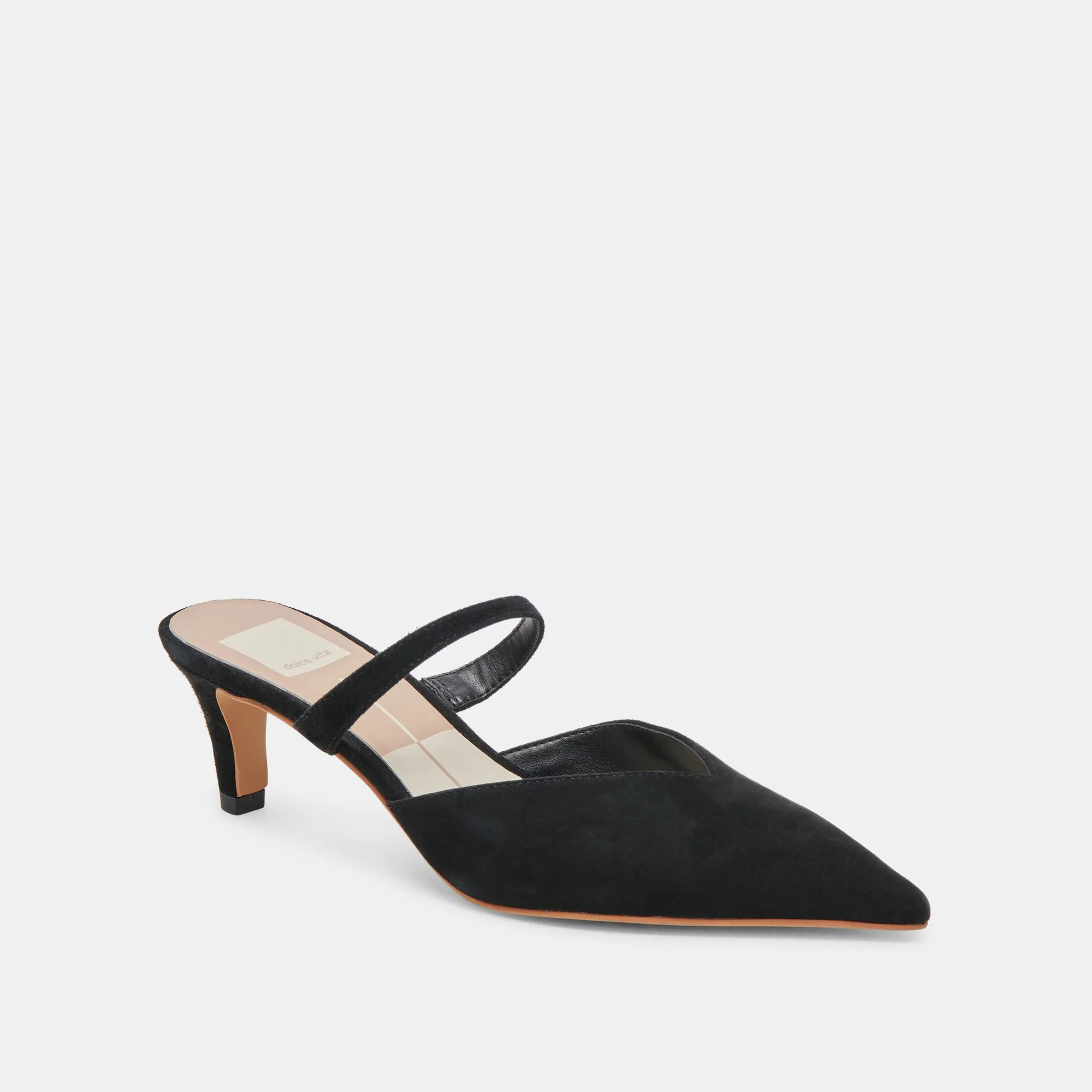 KANIKA MID HEELS ONYX SUEDE