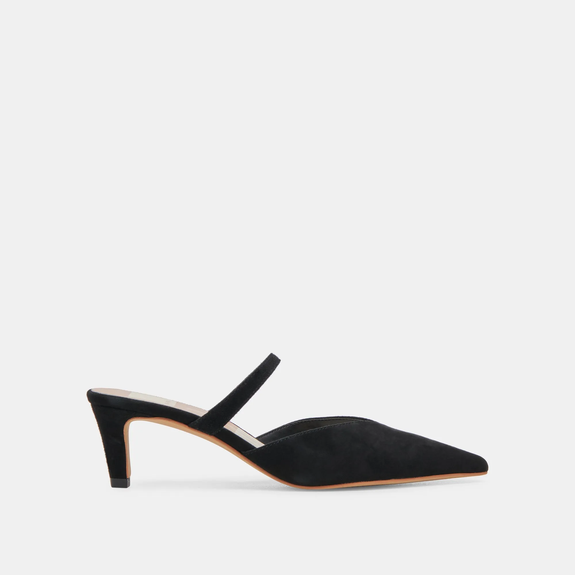 KANIKA MID HEELS ONYX SUEDE