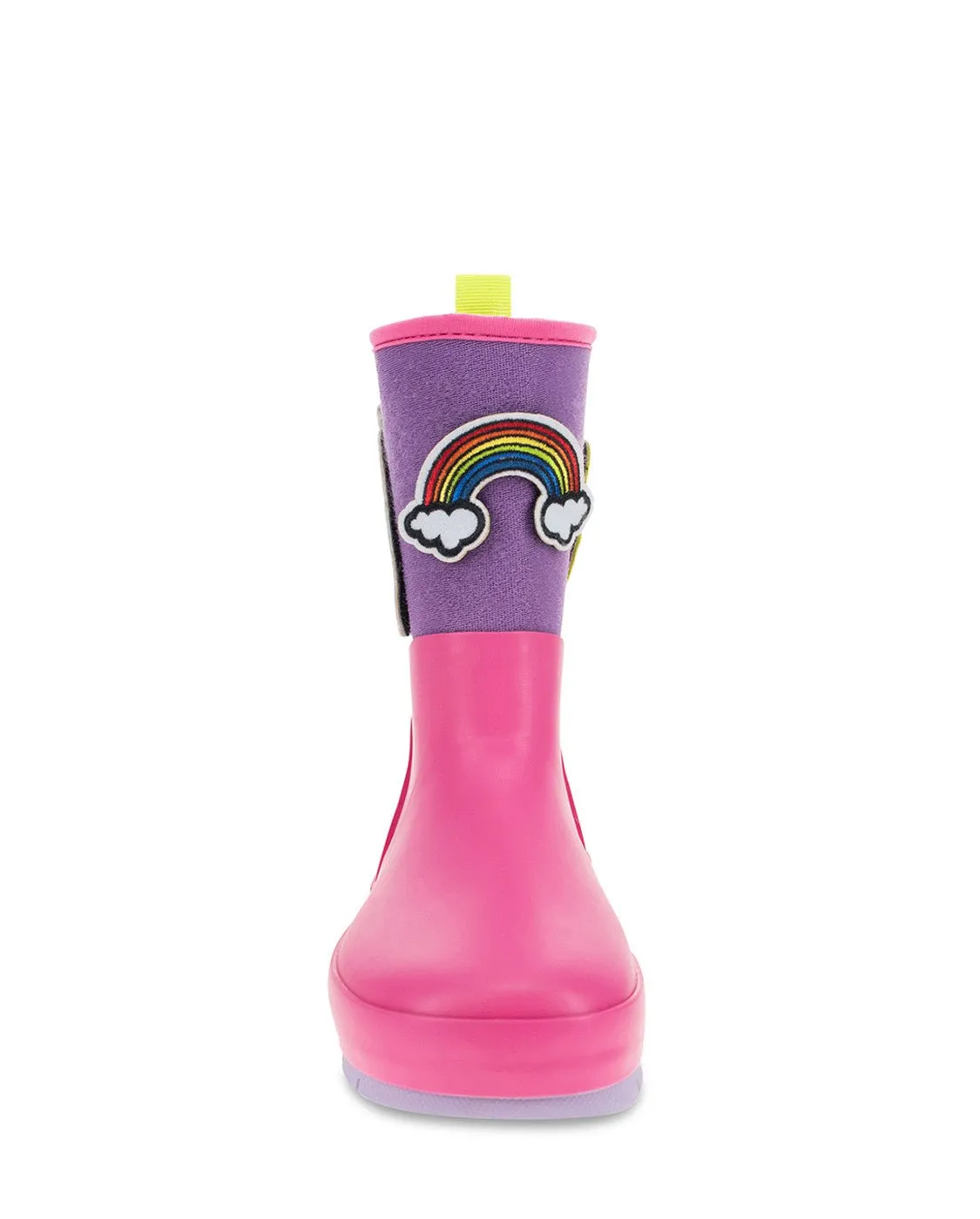 Kids Puddle Patch Rain Boot - Hot Pink