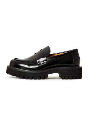 Leather Platform Loafers Idania