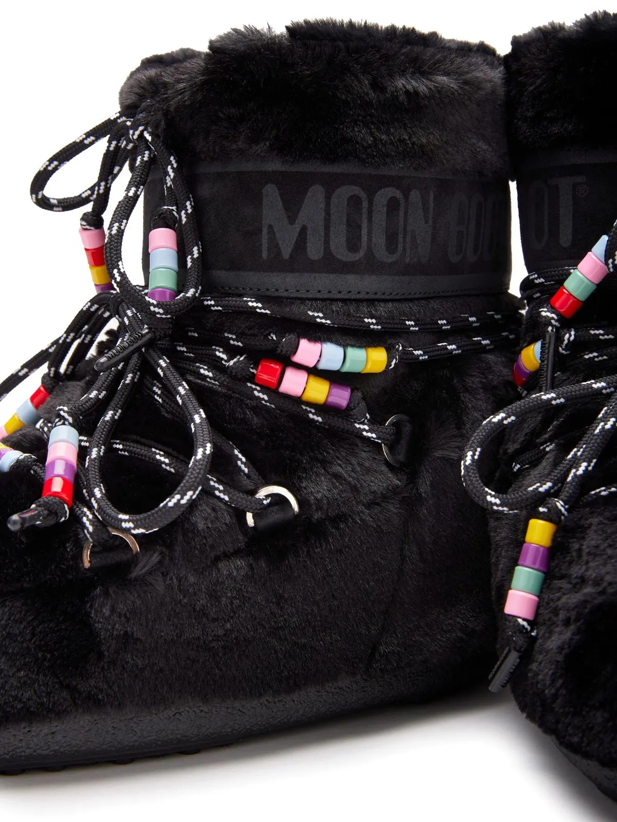 MB-faux fur boots with beads-80D1409470