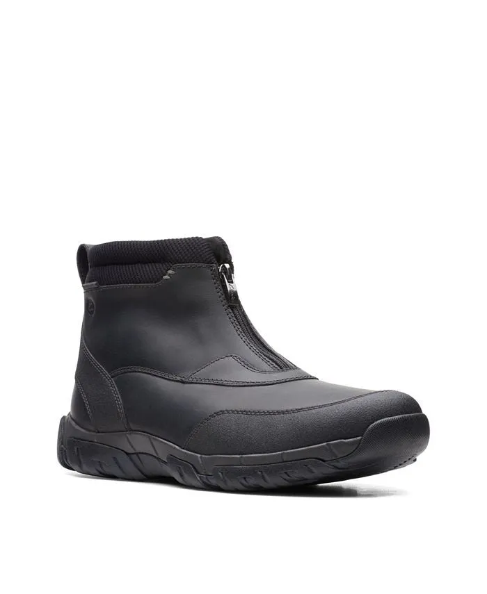 Men's Grove Zip II boots from the Clarks collection, black