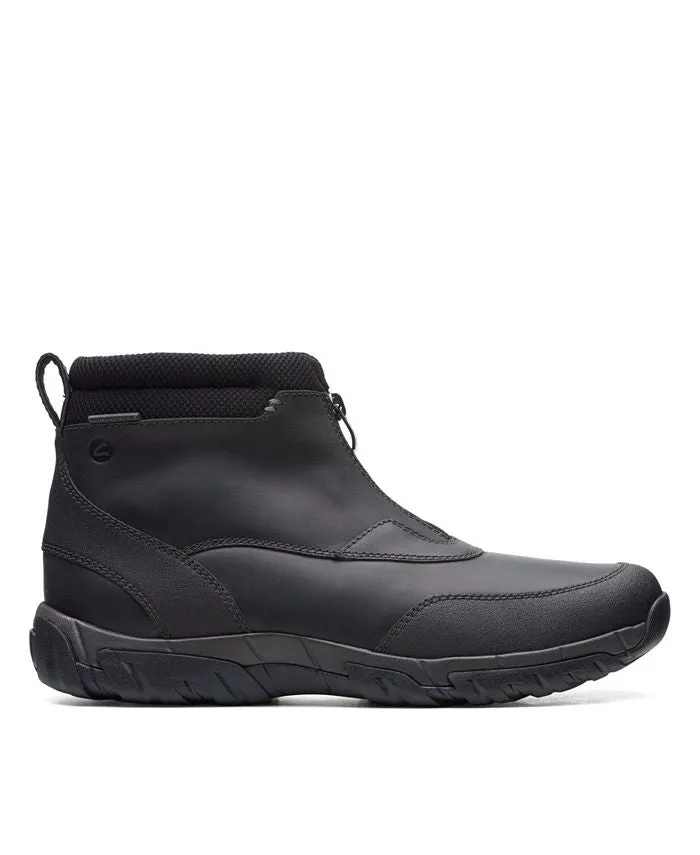 Men's Grove Zip II boots from the Clarks collection, black