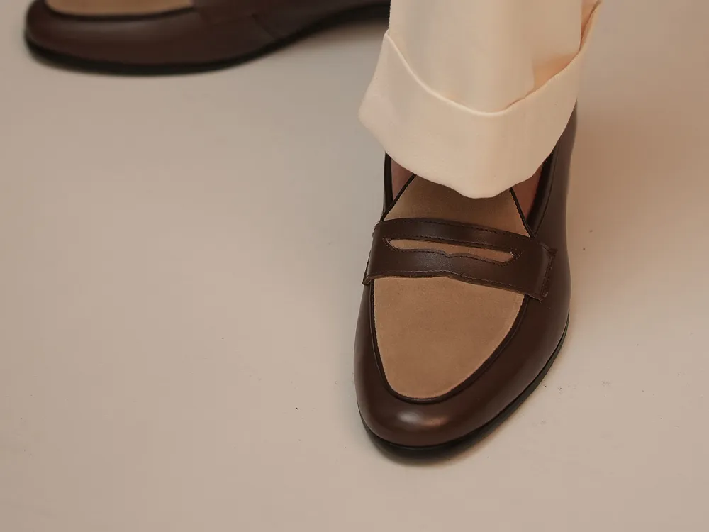 Men's Two Tone Loafers