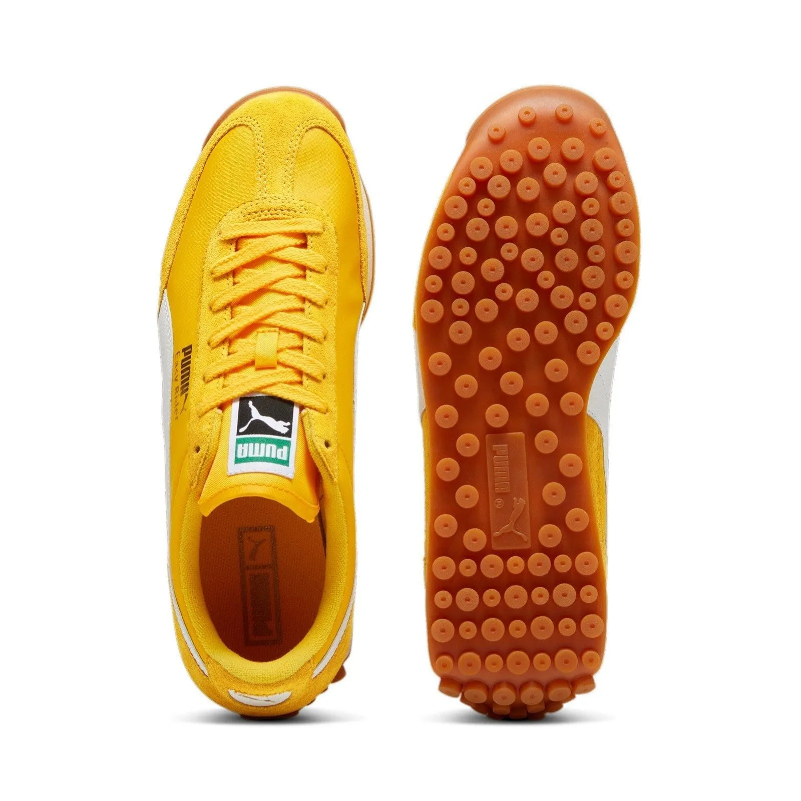 Puma Men's Easy Rider Vintage Shoes - Yellow / White