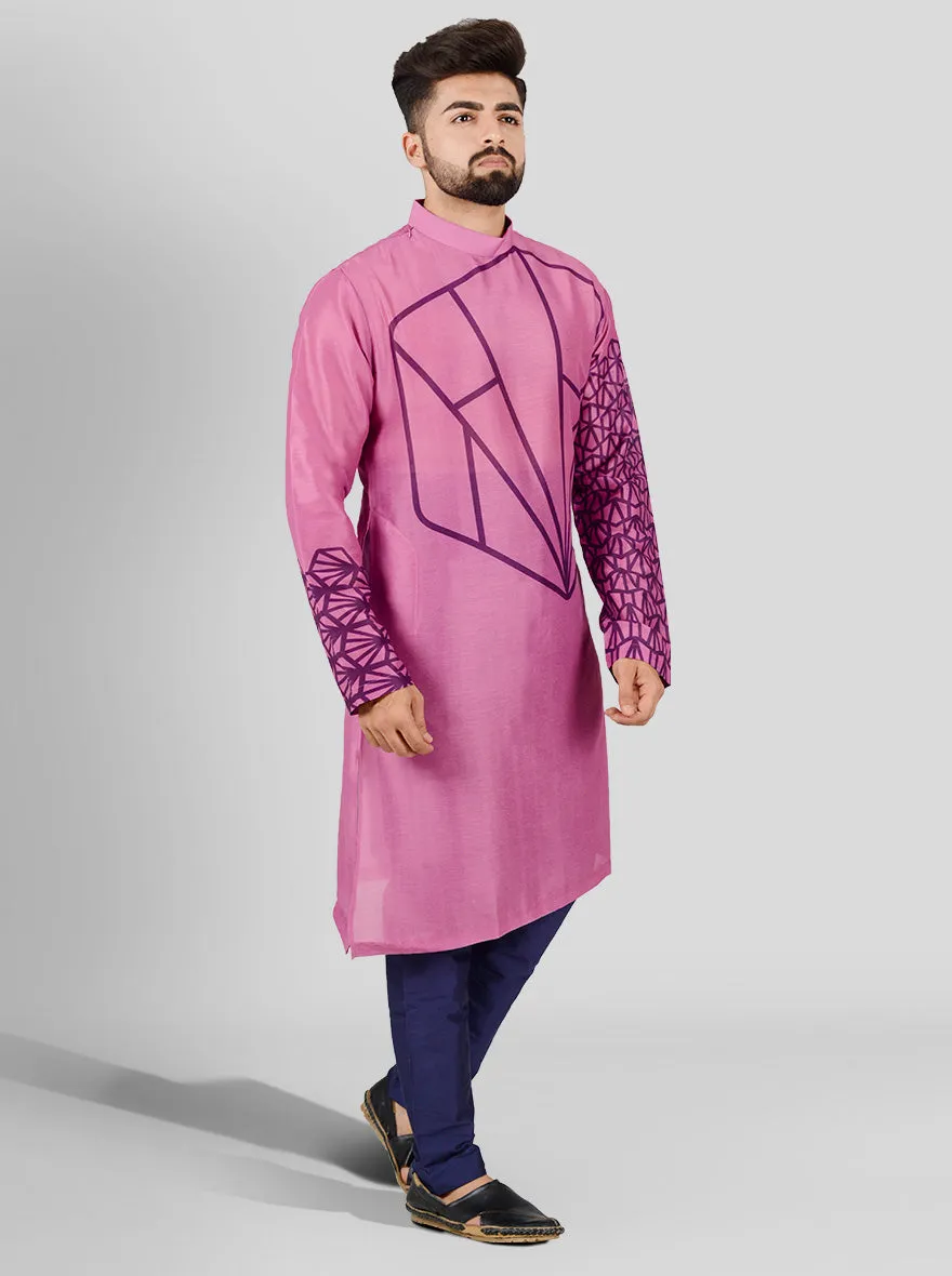 Purple & Violet Kurta Set | TULA