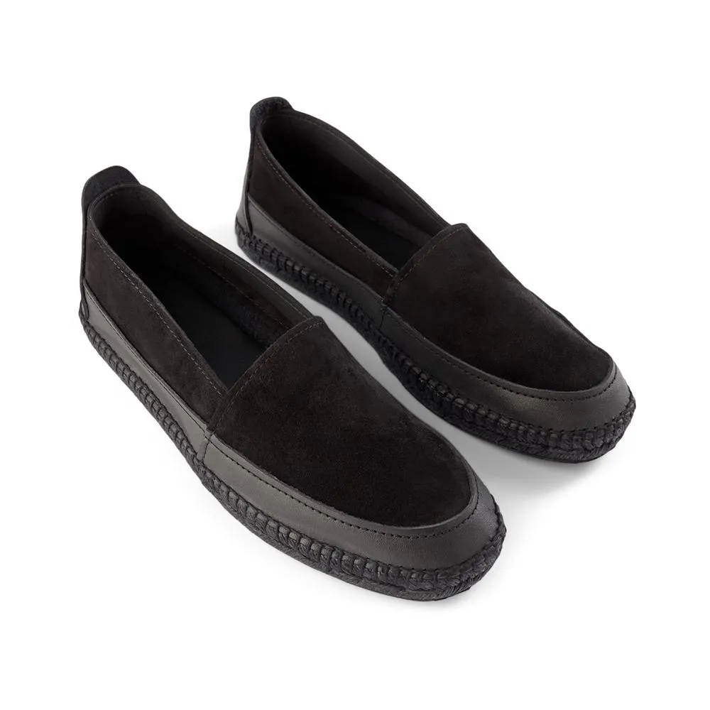 Tonka slip-on suede - BLACK